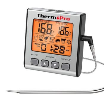 Thermomètre à viande avec minuteur ThermoPro sur Club Brasero